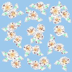 flower material N18