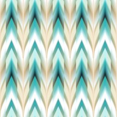 Vector seamless ikat ethnic pattern N11
