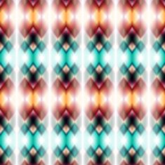 Vector seamless ikat ethnic pattern N19
