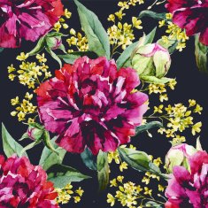 Watercolor floral pattern N5