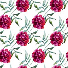 Watercolor floral pattern N7