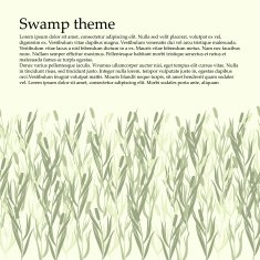Card tracery handmade reed natural mood