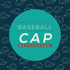 Baseball Caps Background