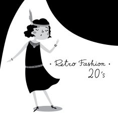 Retro Fashion collection 20's