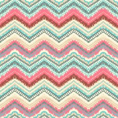 Hand drawn painted seamless pattern Vector illustration N12