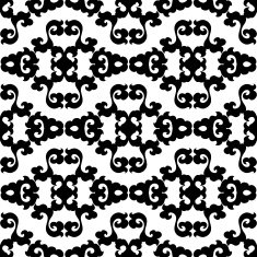 Abstract seamless floral pattern N46