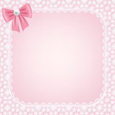 lace frame on pink background N2