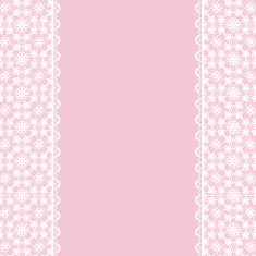 lace frame on pink background N3