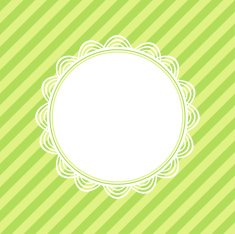 Template of greeting card