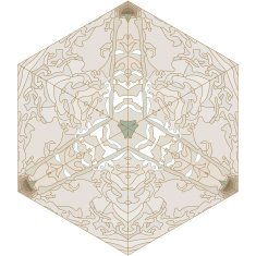 Cute abstract beige feminine pattern N2