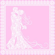 bride groom and lace