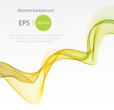 Wave abstract images color design N17
