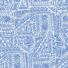 Seamless Pattern in Ethnic Style N19