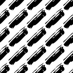 Hand drawn pattern with short brush strokes N2