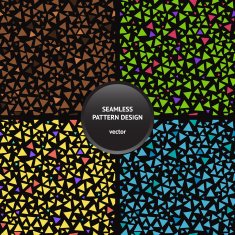 triangle seamless patterns