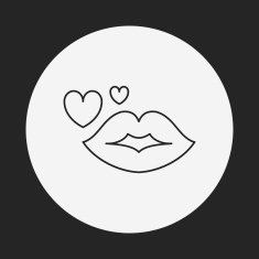 lips line icon N3