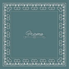 Stylish vintage frame N3