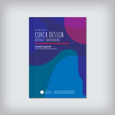 Cover design with colorful or abstract background vector N6