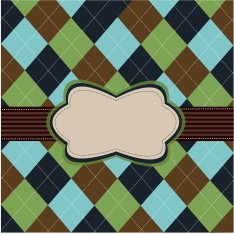 Vintage card design