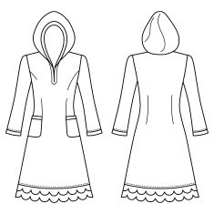 House dress nightdress N6