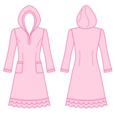 House dress nightdress N8