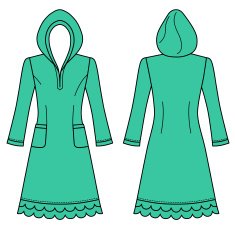 House dress nightdress N10