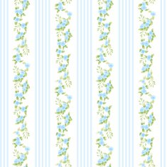 english floral pattern with stripes vector vintage wallpaper