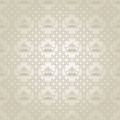 Silver Wallpaper Pattern N17