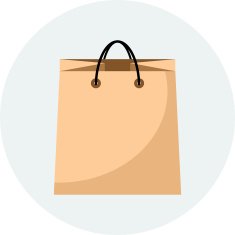 Vector shopping bag Icon N3