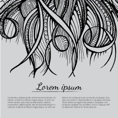 Hair outlined background N2