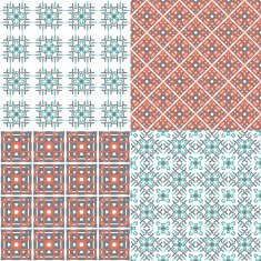 Geometric seamless pattern N72