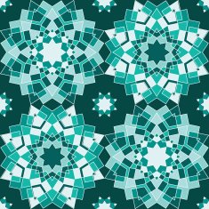 Geometric seamless pattern N74