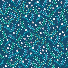 beautiful tiny flowers seamless pattern background N2