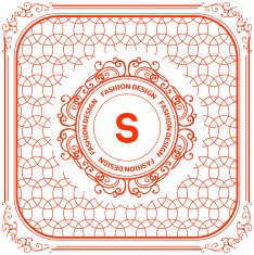 Monogram luxury logo N5