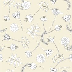 Seamless Floral Pattern N541