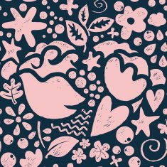 Summer seamless pattern N8