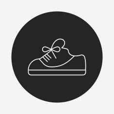 sneaker line icon N12