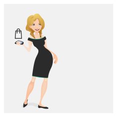 Shopping girl N22