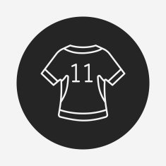 Sportswear line icon N17