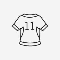 Sportswear line icon N20