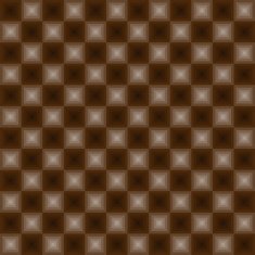 Neon squares pattern in brown color