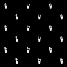 Geometric simple monochrome minimalistic vector holiday pattern cocktails N11