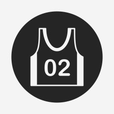 Sports vest icon N9