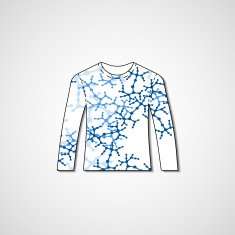 Abstract illustration on sweater N3