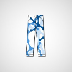 Abstract illustration on pants N143