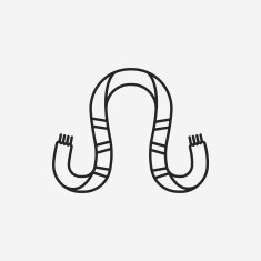 scarf line icon N4