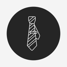 Necktie line icon N11