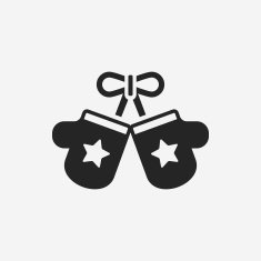 Winter gloves icon N20
