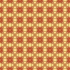 Vector floral geometric seamless pattern N2