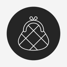purse line icon N43